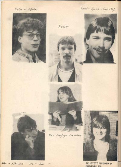 Ente (†2021), Panzer, Gerold/Panzer2, Kiwi, Elisabeth, Gabi