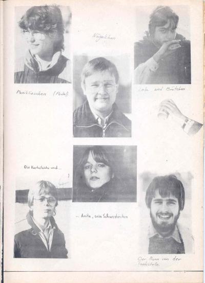 Elisabeth, Christof, Willi beidhndig, Rainer + Anita, Tnni