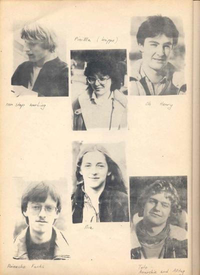Pedel, Carmen, Henry, Matthias, Mia (r.i.p.), Toto