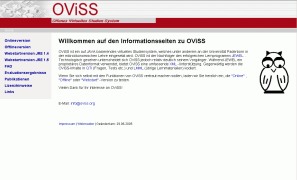 OViSS - Homepage